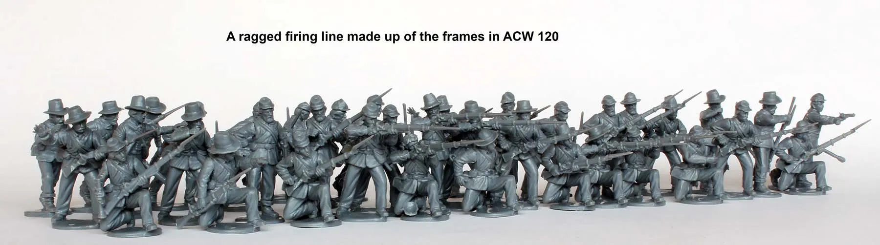 American Civil War Union Infantry in sack coats Skirmishing 1861-65-Perry Miniatures-Radaddel