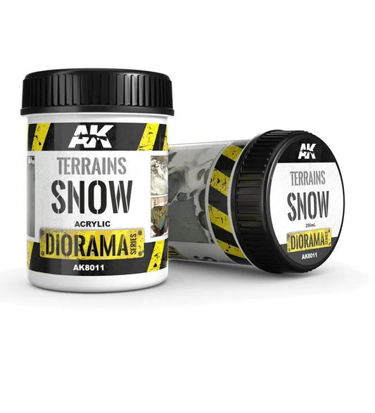 Terrains Snow - 250ml (Acryl)-AK-Interactive-Radaddel