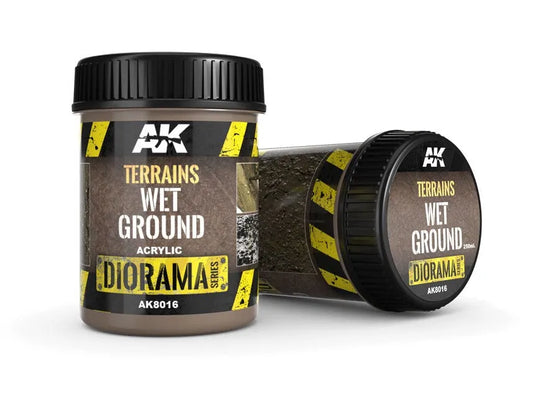 Terrains Wet Ground - 250ml (Acryl)-AK-Interactive-Radaddel