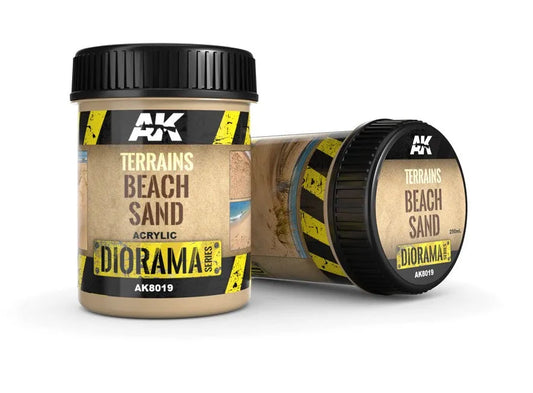 Terrains Beach Sand - 250ml (Acryl)-AK-Interactive-Radaddel