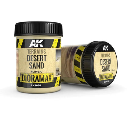 Terrains Desert Sand - 250ml (Acryl)-AK-Interactive-Radaddel