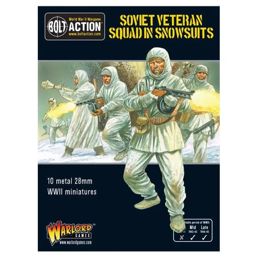 Soviet Veteran Squad in Snowsuits-Warlord Games-Radaddel