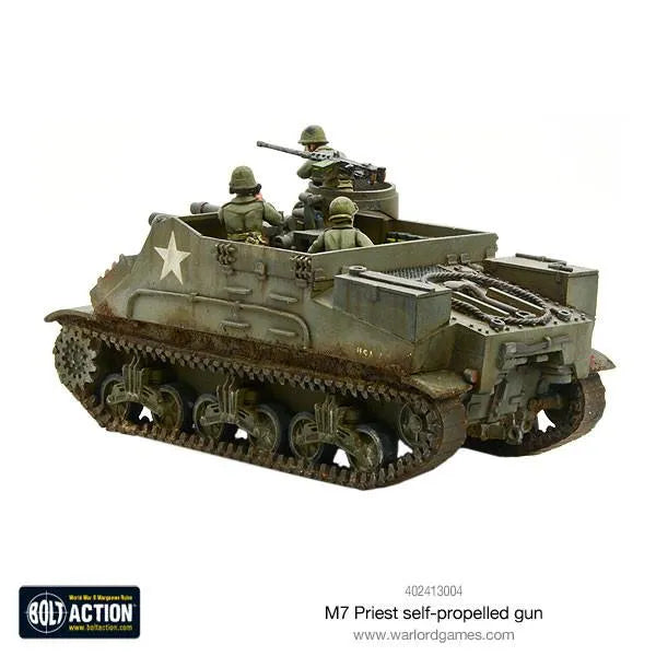 M7 Priest self-propelled gun-Warlord Games-Radaddel