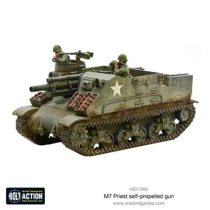 M7 Priest self-propelled gun-Warlord Games-Radaddel
