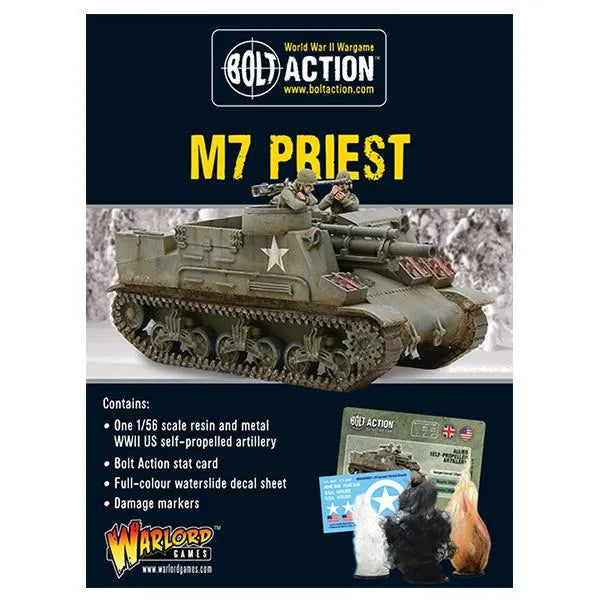 M7 Priest self-propelled gun-Warlord Games-Radaddel