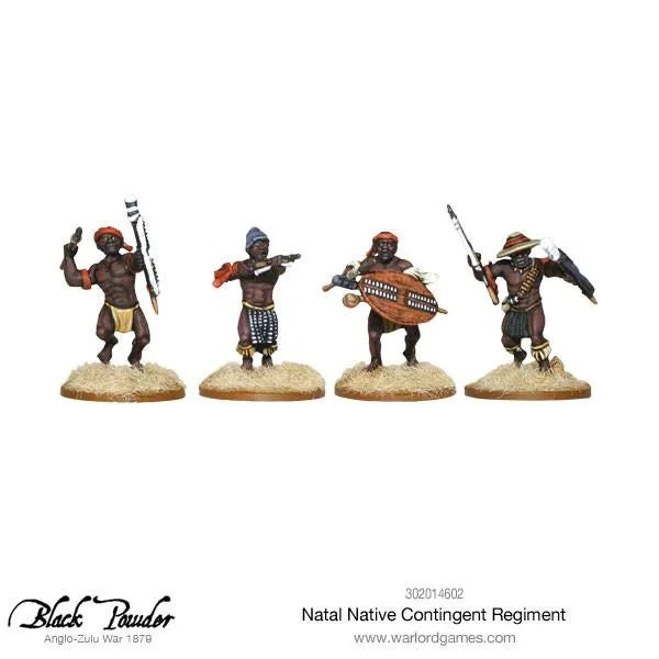 Anglo Zulu War Natal Native Contingent Regiment-Warlord Games-Radaddel