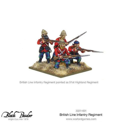 Anglo Zulu War British Line Infantry Regiment-Warlord Games-Radaddel