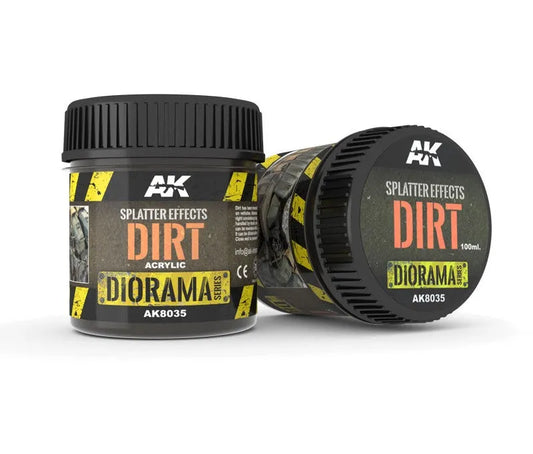 Splatter Effects Dirt - 100ml (Acrylic)-AK-Interactive-Radaddel