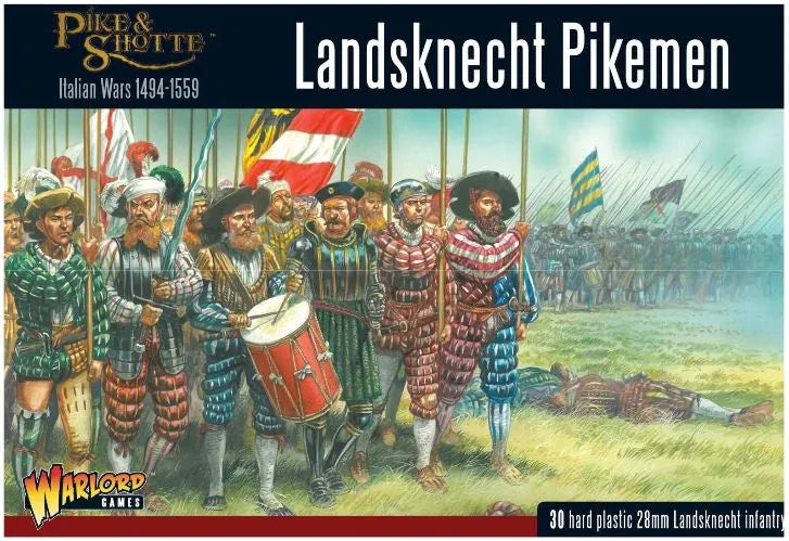 Landsknecht Pikemen (30)-Warlord Games-Radaddel