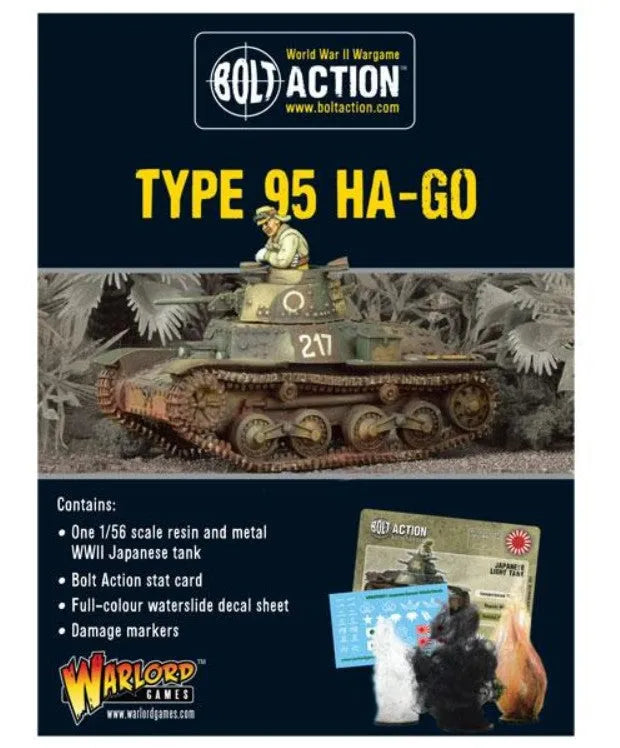 Japanese Type 95 Ha-Go light tank-Warlord Games-Radaddel