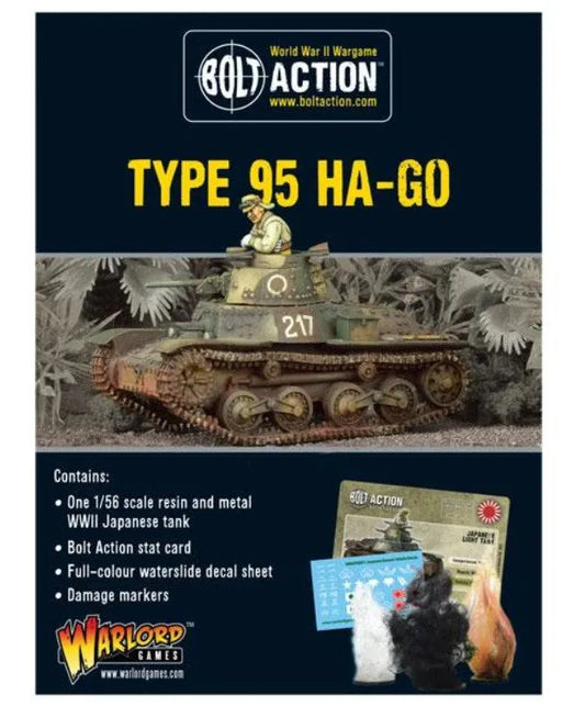 Japanese Type 95 Ha-Go light tank-Warlord Games-Radaddel