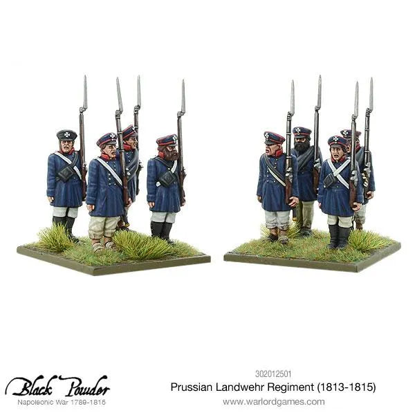 Prussian Landwehr Regiment 1813-1815-Warlord Games-Radaddel
