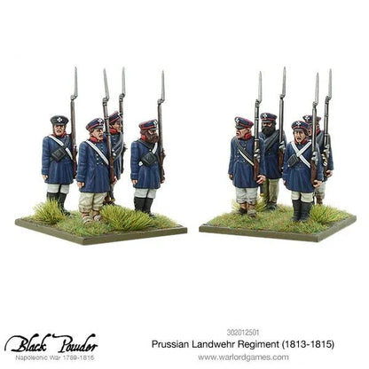 Prussian Landwehr Regiment 1813-1815-Warlord Games-Radaddel