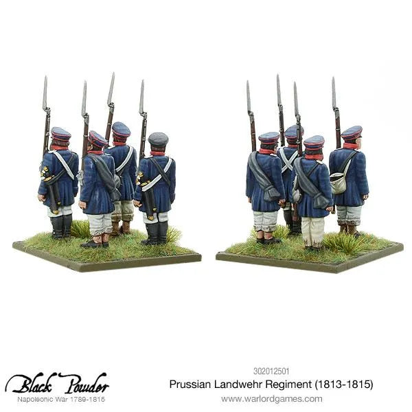 Prussian Landwehr Regiment 1813-1815-Warlord Games-Radaddel
