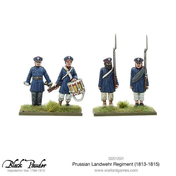 Prussian Landwehr Regiment 1813-1815-Warlord Games-Radaddel