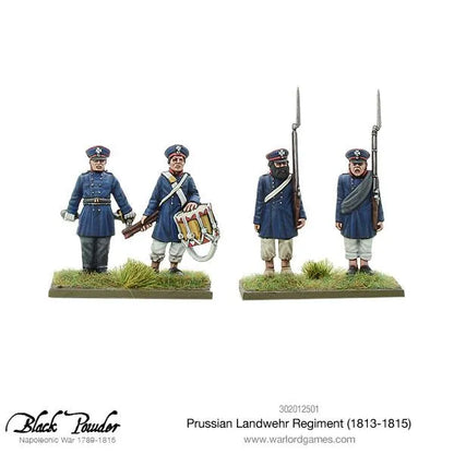 Prussian Landwehr Regiment 1813-1815-Warlord Games-Radaddel