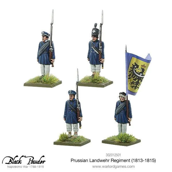 Prussian Landwehr Regiment 1813-1815-Warlord Games-Radaddel