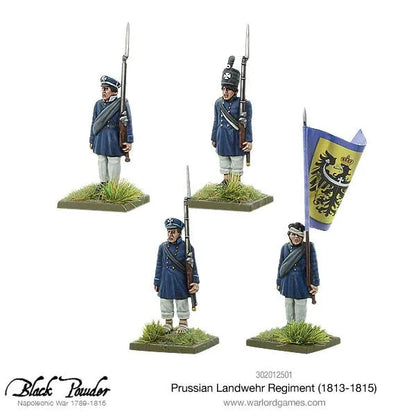 Prussian Landwehr Regiment 1813-1815-Warlord Games-Radaddel