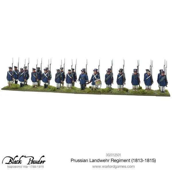 Prussian Landwehr Regiment 1813-1815-Warlord Games-Radaddel