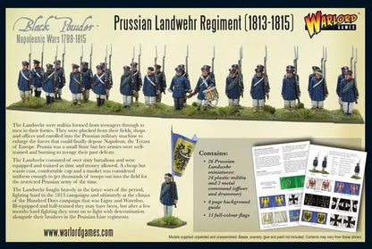 Prussian Landwehr Regiment 1813-1815-Warlord Games-Radaddel