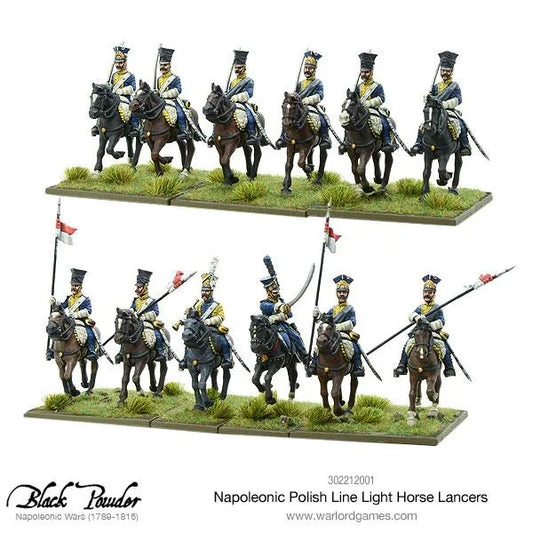Napoleonic Polish Line Light Horse Lancers-Warlord Games-Radaddel