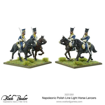 Napoleonic Polish Line Light Horse Lancers-Warlord Games-Radaddel