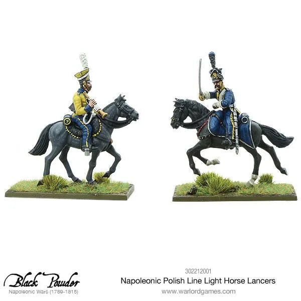 Napoleonic Polish Line Light Horse Lancers-Warlord Games-Radaddel