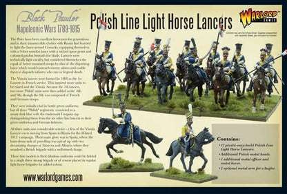 Napoleonic Polish Line Light Horse Lancers-Warlord Games-Radaddel