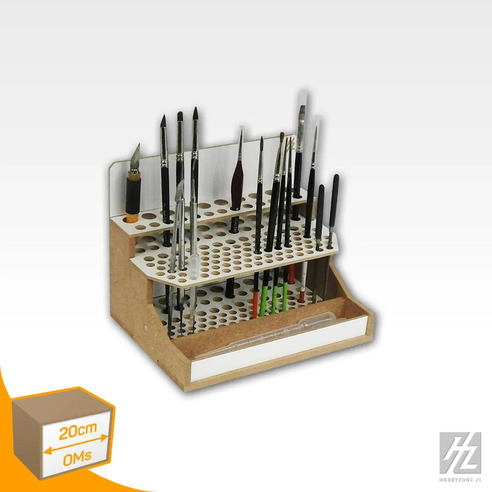 Pinsel- und Werkzeughaltermodul schmal - OMs07-HobbyZone-Radaddel