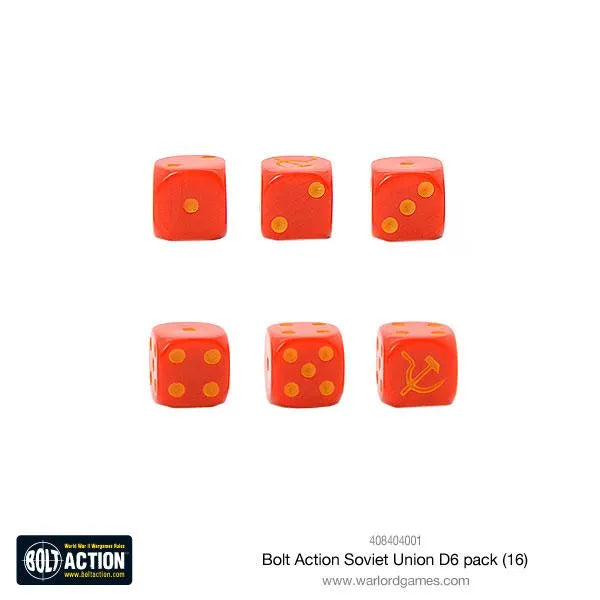 Bolt Action Soviet Union D6 pack-Warlord Games-Radaddel