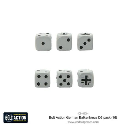 Bolt Action German Balkenkreuz D6 pack-Warlord Games-Radaddel