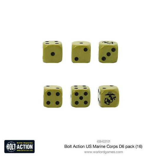 Bolt Action US Marine Corps D6 pack-Warlord Games-Radaddel