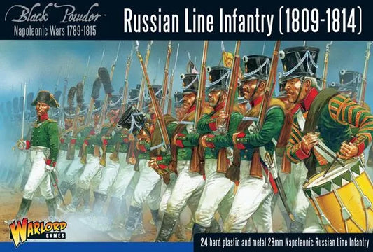 Russian Line Infantry 1809-1814-Warlord Games-Radaddel