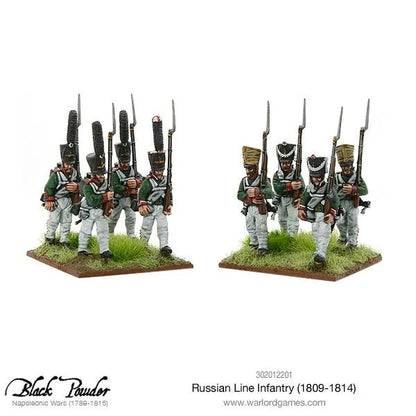 Russian Line Infantry 1809-1814-Warlord Games-Radaddel