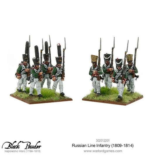 Russian Line Infantry 1809-1814-Warlord Games-Radaddel