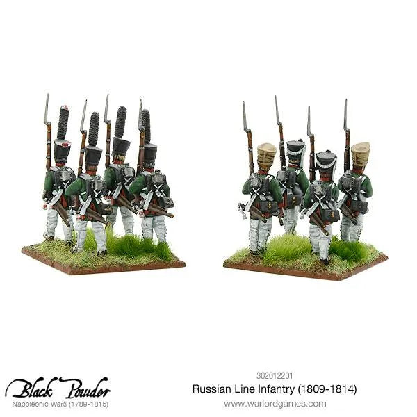 Russian Line Infantry 1809-1814-Warlord Games-Radaddel