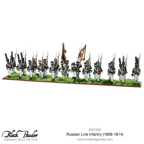 Russian Line Infantry 1809-1814-Warlord Games-Radaddel