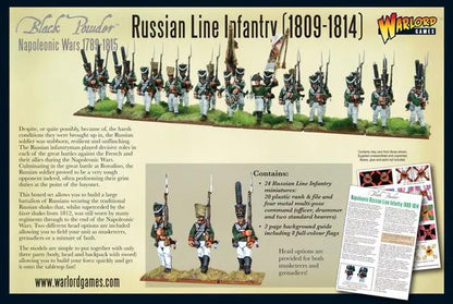 Russian Line Infantry 1809-1814-Warlord Games-Radaddel
