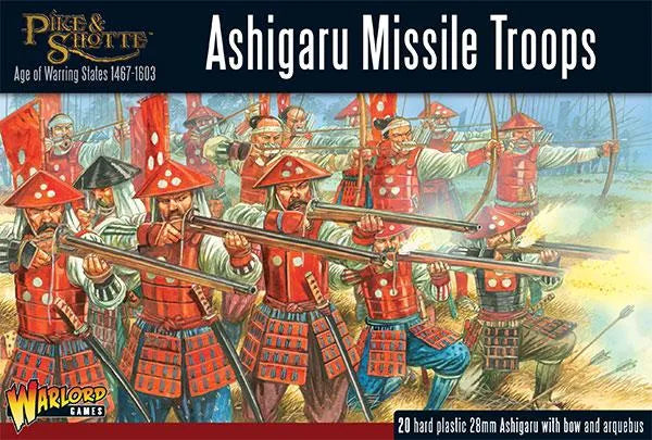 Ashigaru Missile Troops-Warlord Games-Radaddel