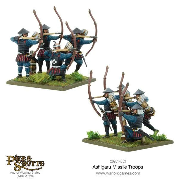 Ashigaru Missile Troops-Warlord Games-Radaddel