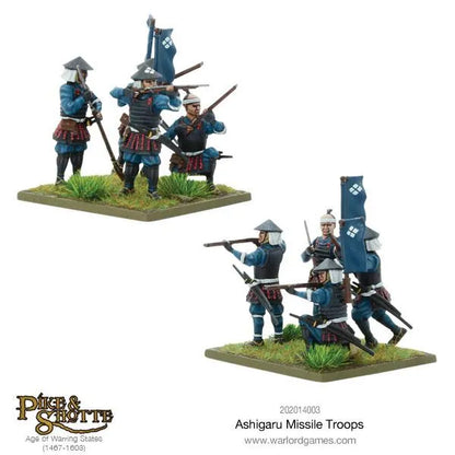 Ashigaru Missile Troops-Warlord Games-Radaddel
