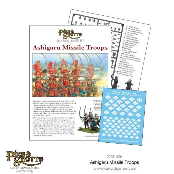 Ashigaru Missile Troops-Warlord Games-Radaddel