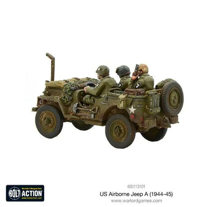 US Airborne Jeep (1944-45)-Warlord Games-Radaddel