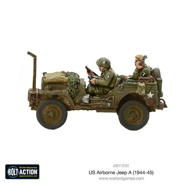 US Airborne Jeep (1944-45)-Warlord Games-Radaddel