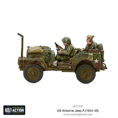 US Airborne Jeep (1944-45)-Warlord Games-Radaddel