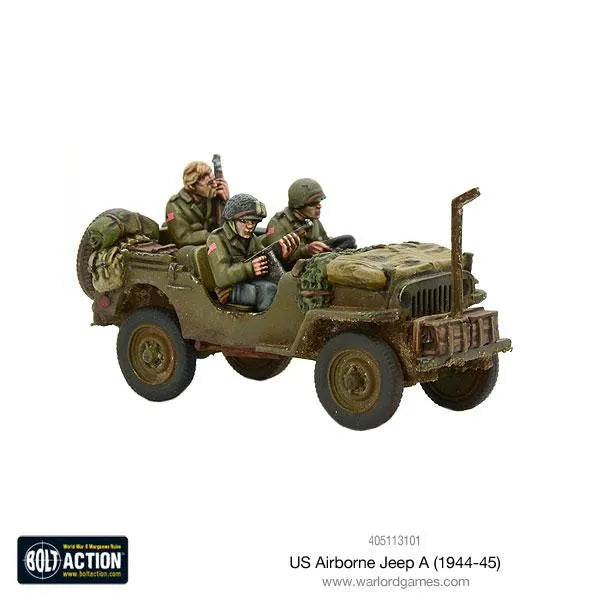 US Airborne Jeep (1944-45)-Warlord Games-Radaddel