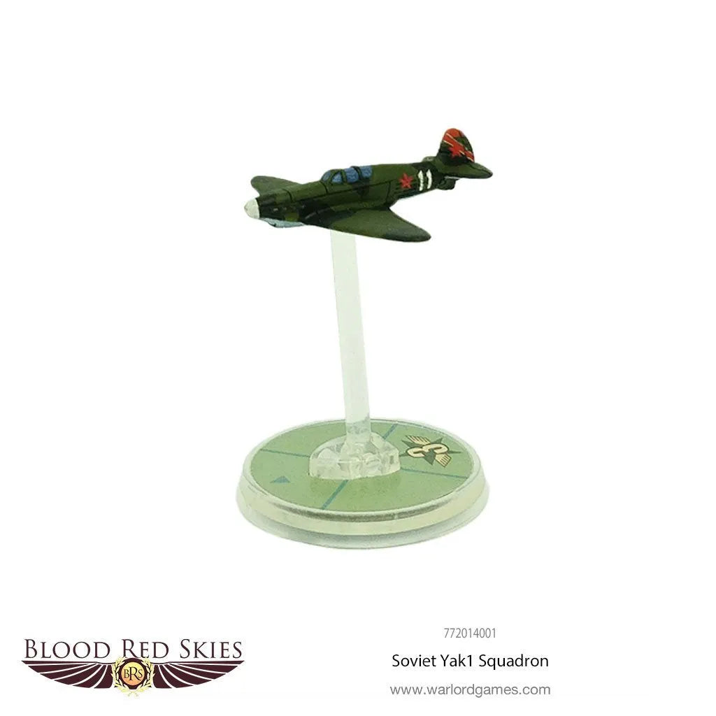 Soviet Yakovlev Yak-1 Squadron-Warlord Games-Radaddel