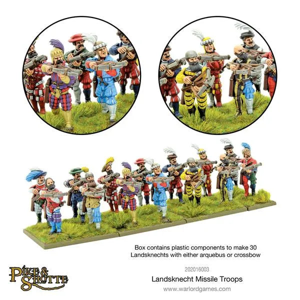 Landsknecht Missile Troops-Warlord Games-Radaddel