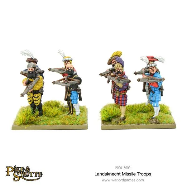 Landsknecht Missile Troops-Warlord Games-Radaddel