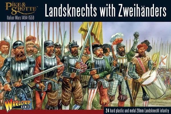 Landsknechts with Zweihanders-Warlord Games-Radaddel